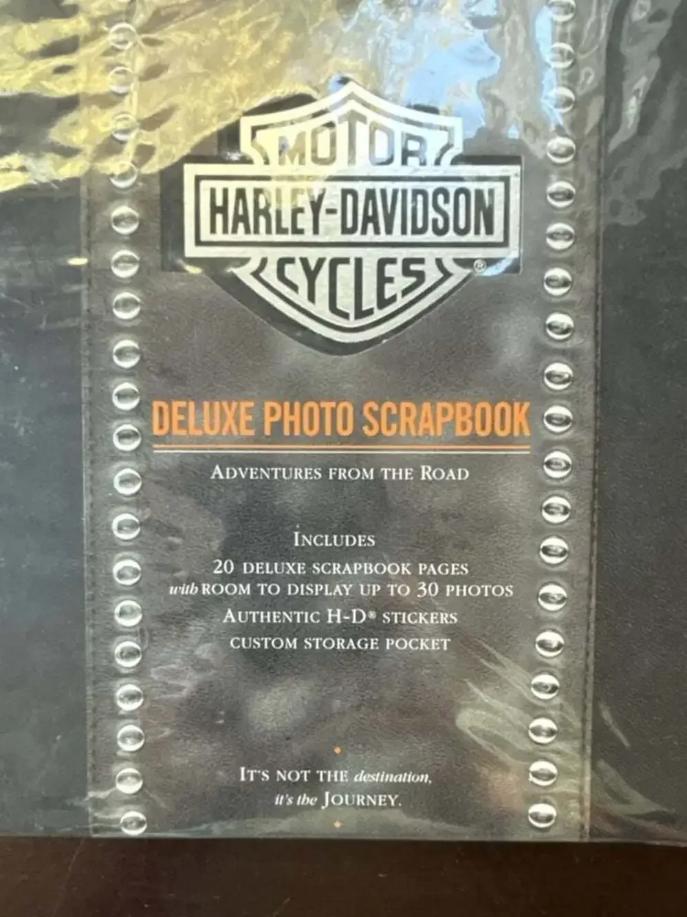 Harley-Davidson Great Rides Deluxe Photo Scrapbook, 2003 New/Unused